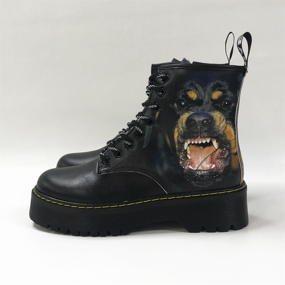 ROT DOG THEMED LADY WOMEN'S POSTAL BOOTS