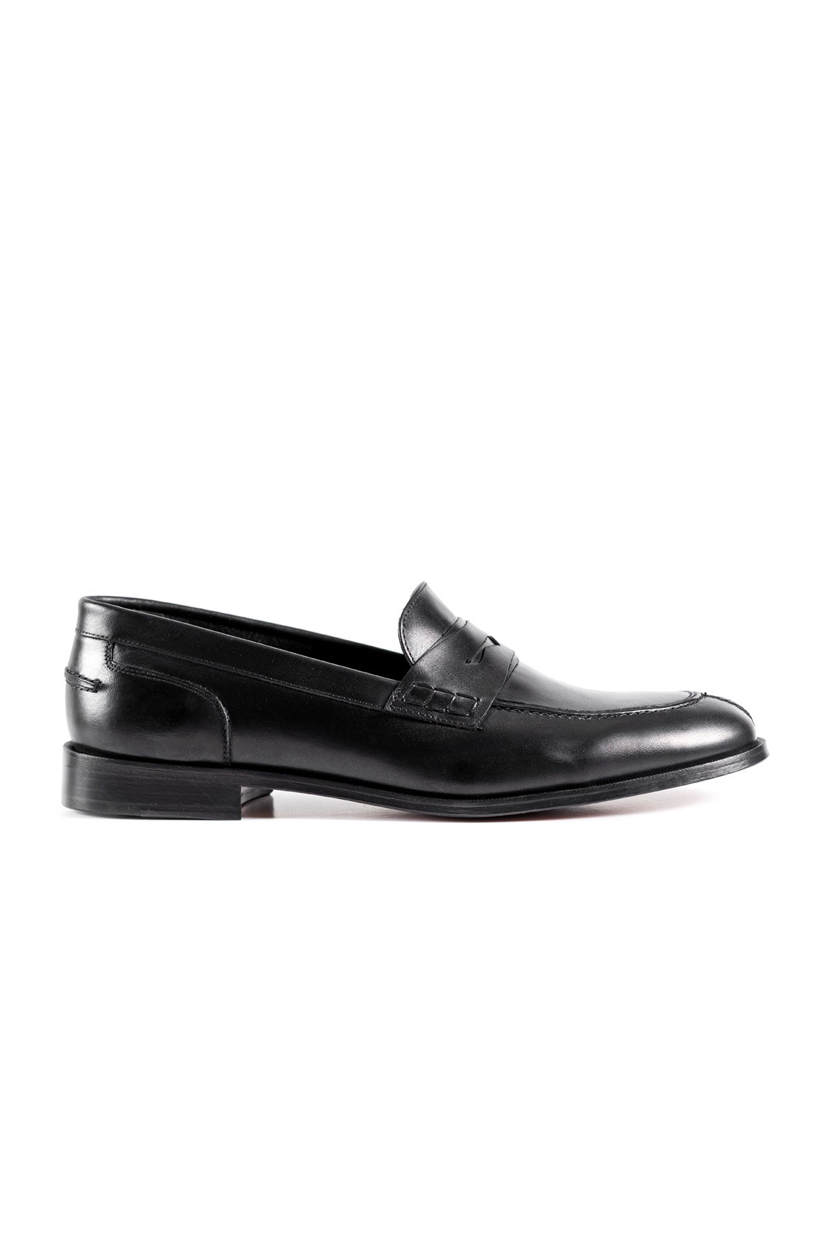 Allaturca Black Genuine Leather Classic Men's Shoes