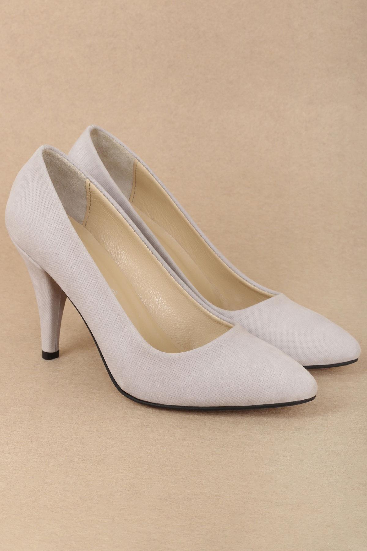 Women's Genuine Leather Heeled Shoes