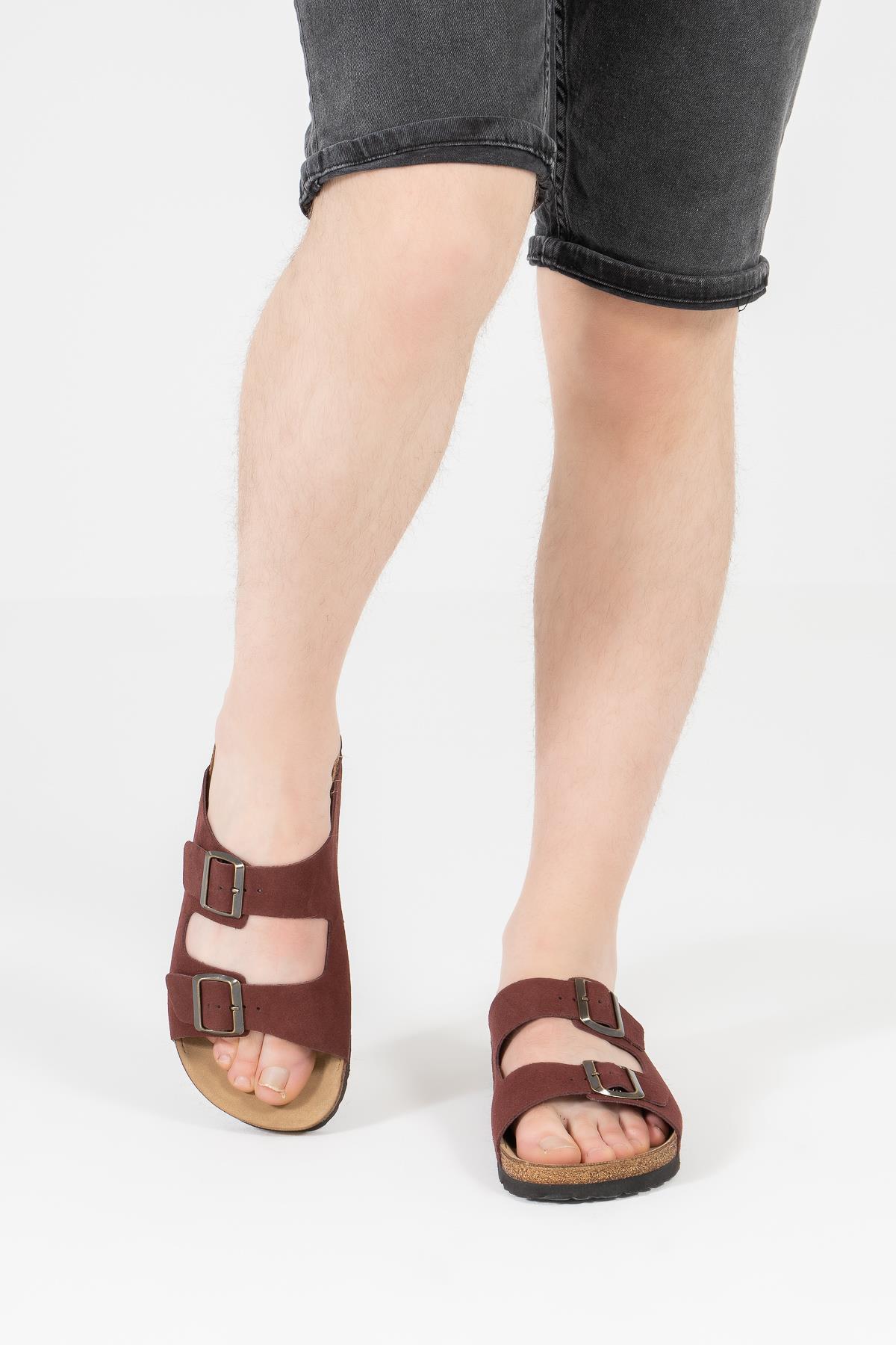 Men's Genuine Leather Slipper