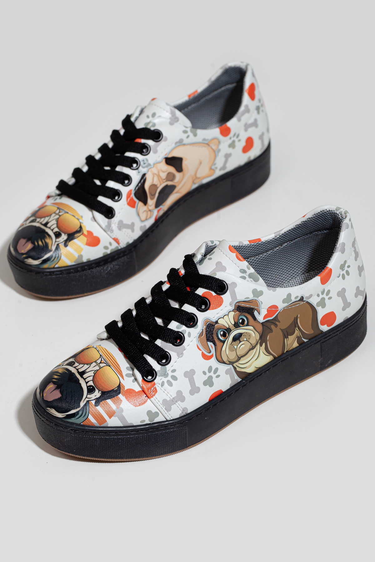 DOG DESIGN SNEAKERS SHOES