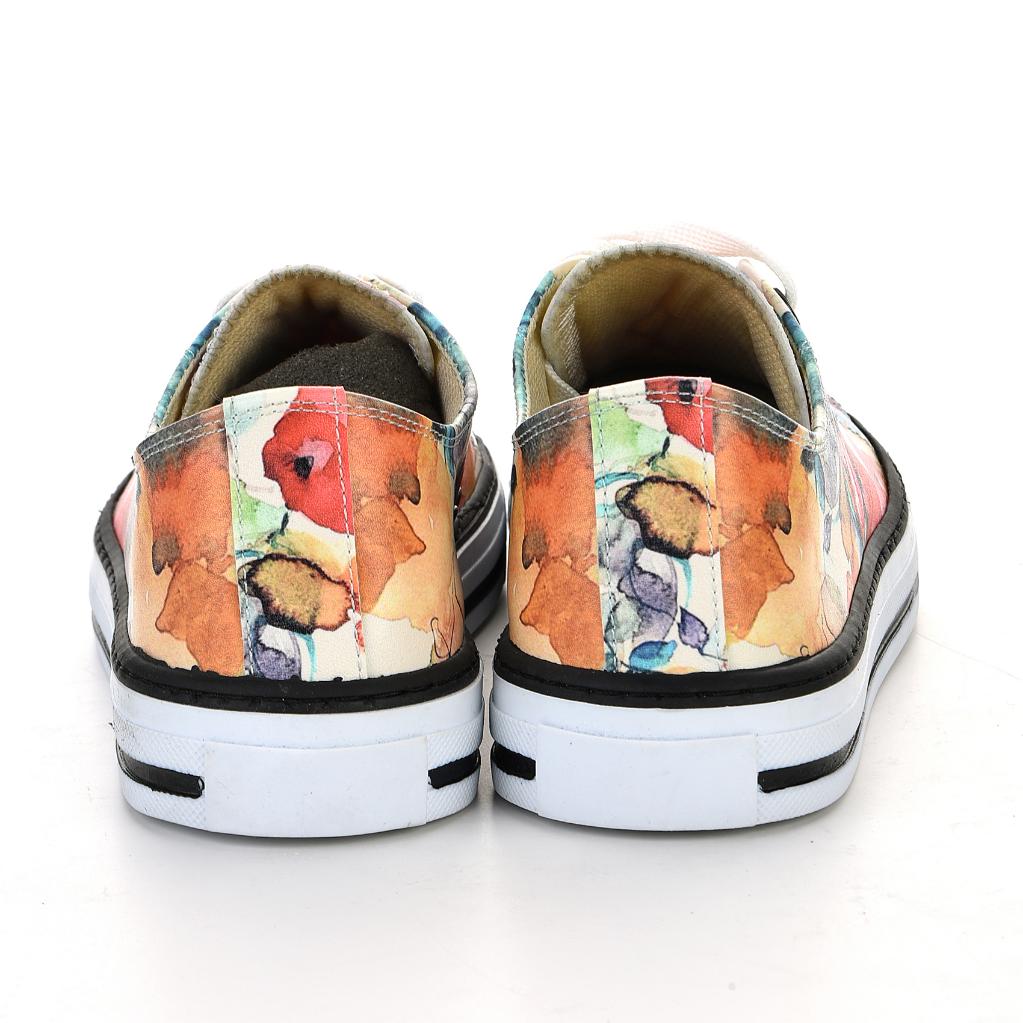 7010 Dog Unisex White Sneakers Casual Sneakers