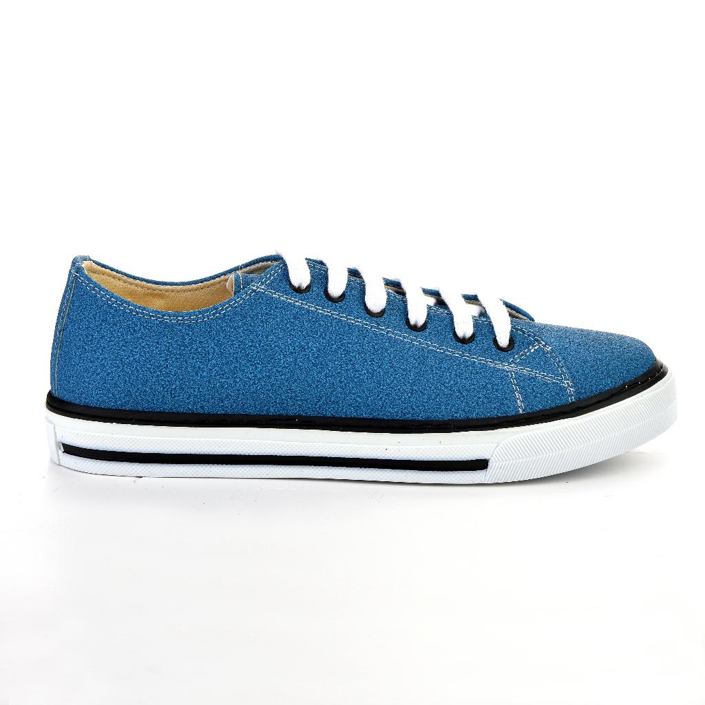 Unisex Daily Walking Sport Blue Sneakers Shoes 7019