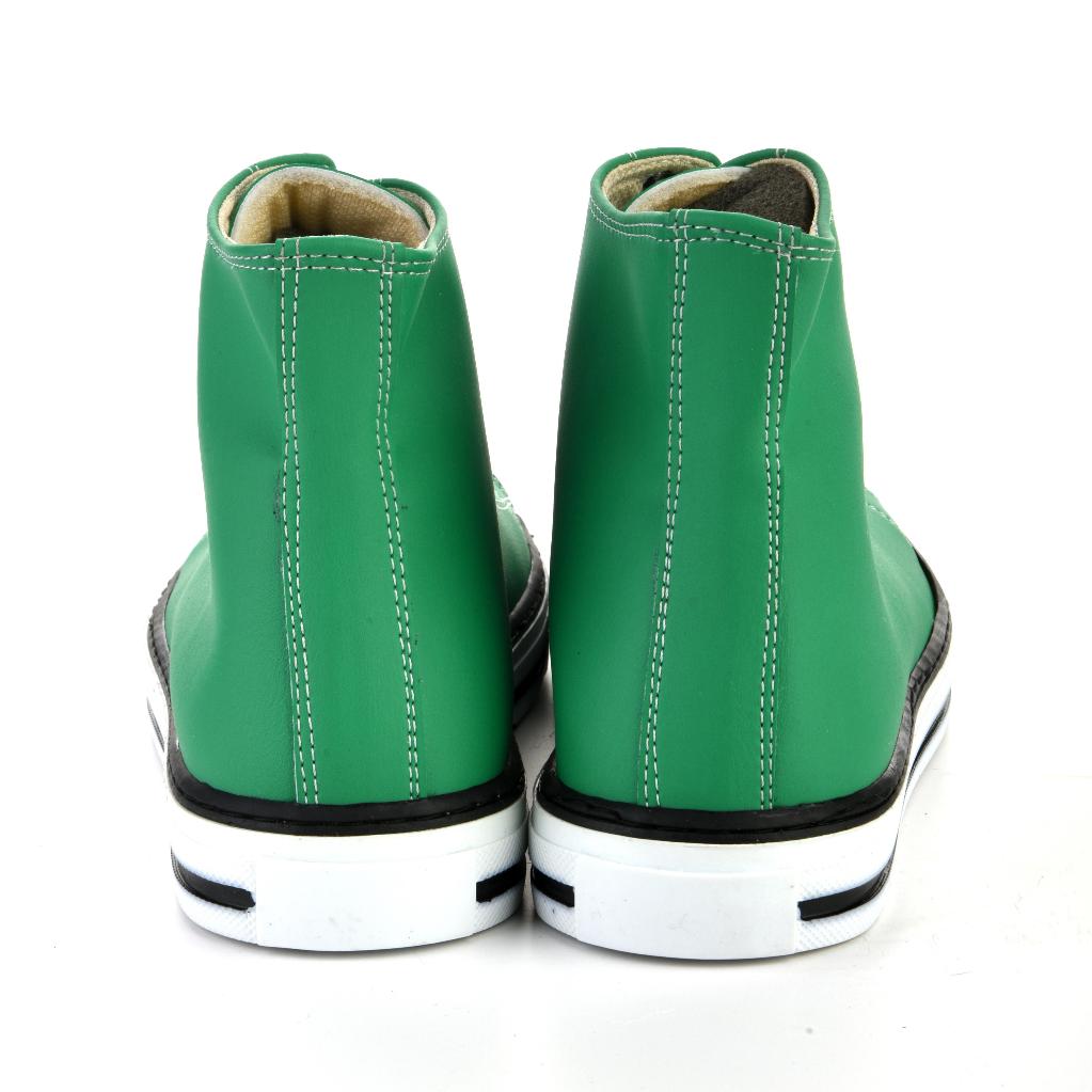 Green Unisex Sneakers Casual Boots Stitched Sneakers 7023