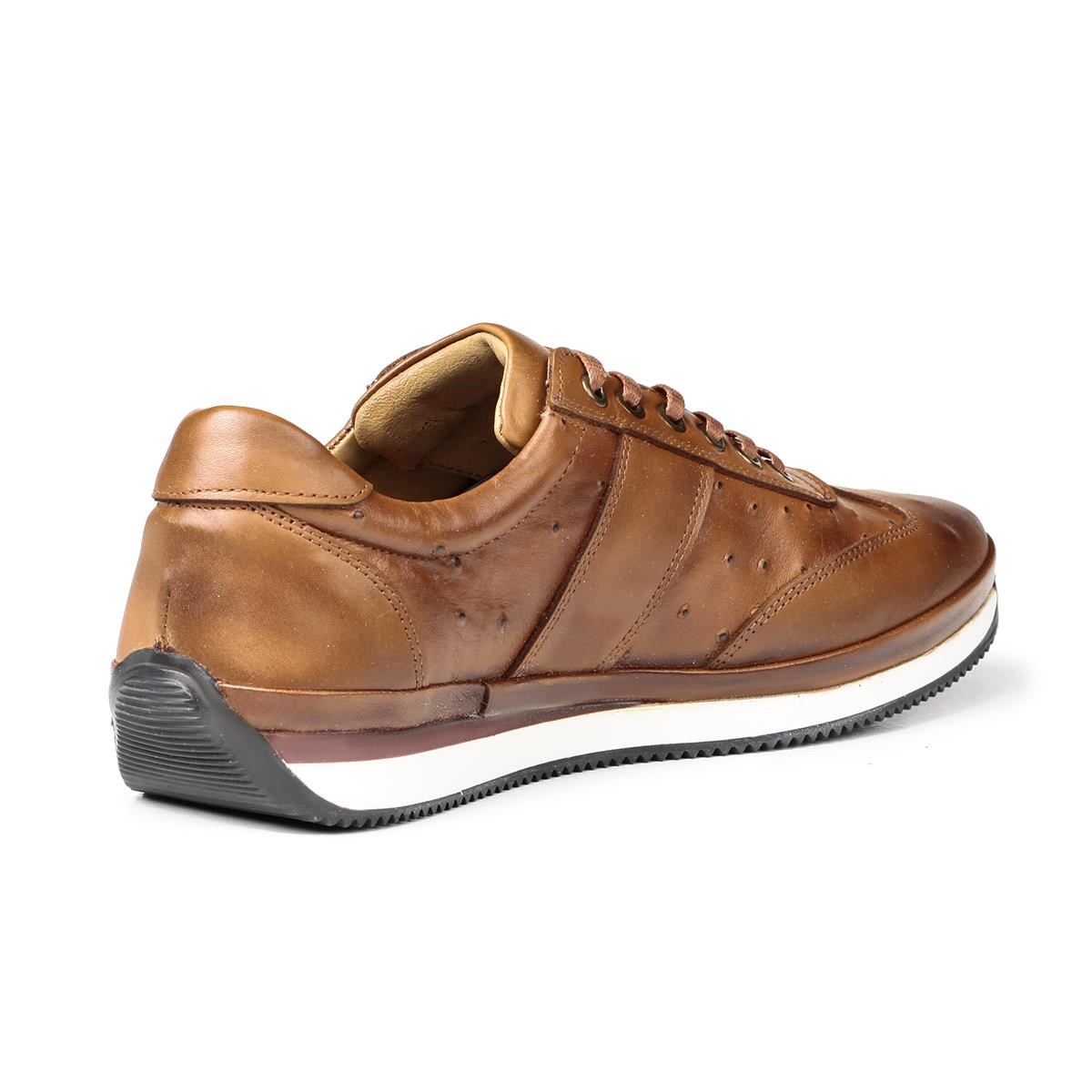 Ducavelli Ostrich 2 Genuine Leather Men's Casual Shoes